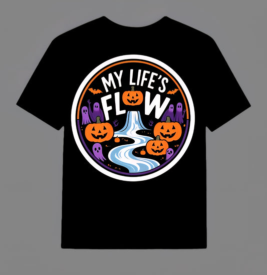 Halloween T-Shirt Flow Edition Is Great For Halloween OR The Whole Month Of October