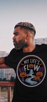 Halloween T-Shirt Flow Edition Is Great For Halloween OR The Whole Month Of October