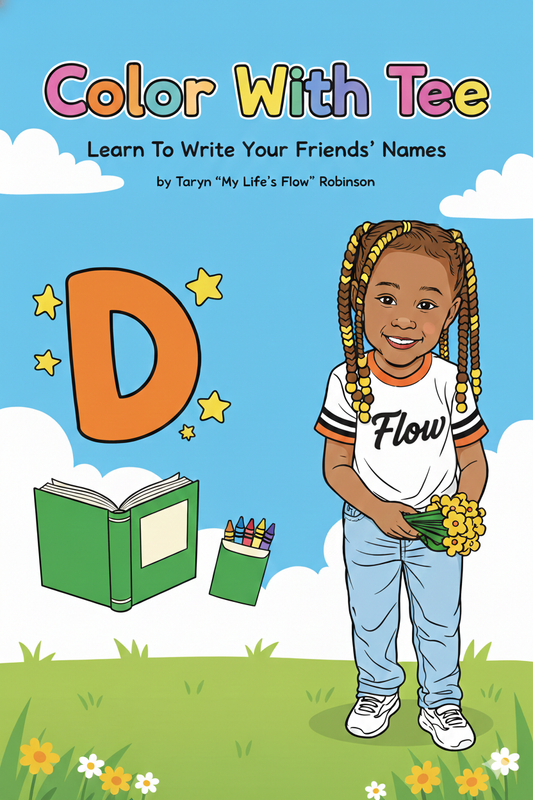 Color With Tee: Learn to write your friends' names