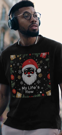 Christmas T-Shirt Flow Great for Christmas Or The Whole Holiday Season