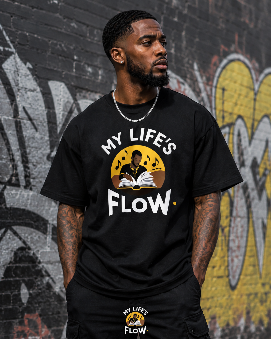 Keep Flowing, Keep Going Album Cover Tee