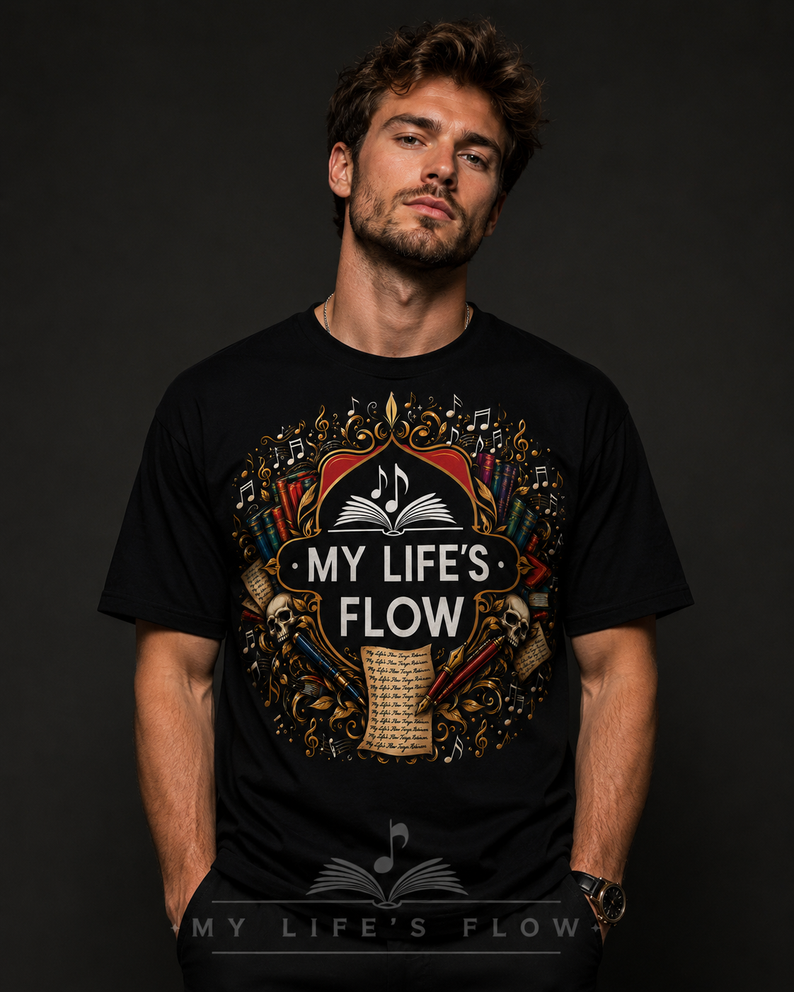 My Life's Flow Logo T-Shirt Flow