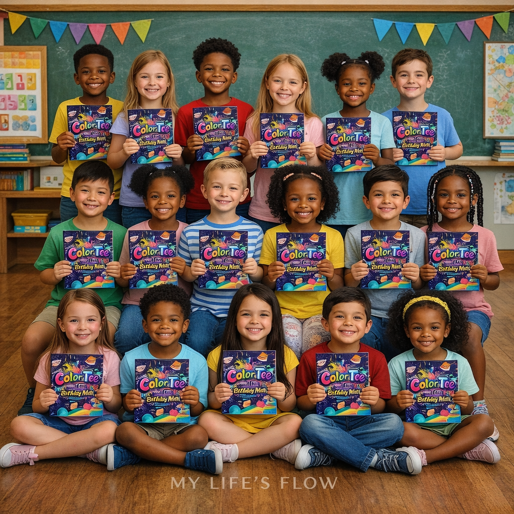 Color With Tee: Birthday Math 🎂🎉🎂