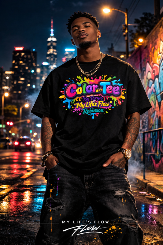 Color With Tee T-Shirt Flow