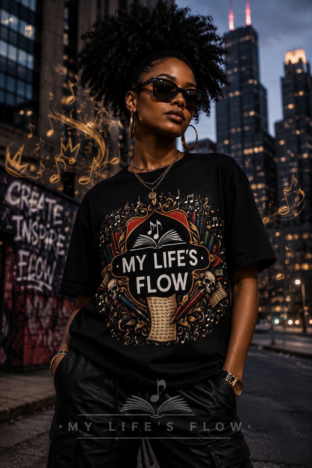 My Life's Flow Logo T-Shirt Flow