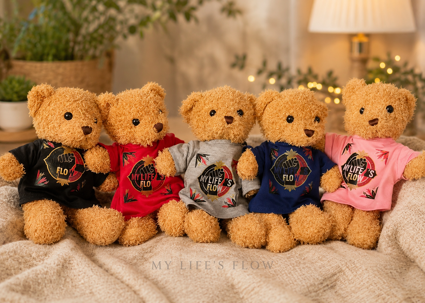 Crazy Soul Album Cover Plush Bears - LIMITED EDITION