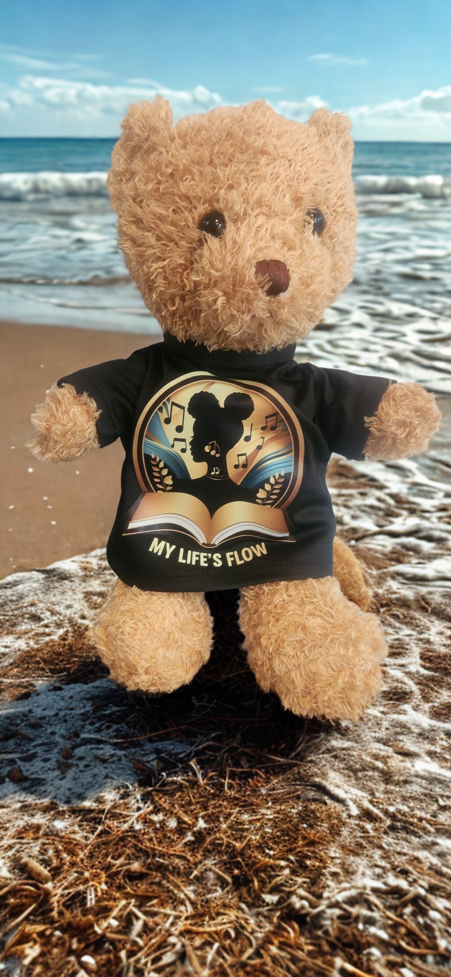 Plush Bears w/My Life's Flow T-Shirt Designs- LIMITED EDITION