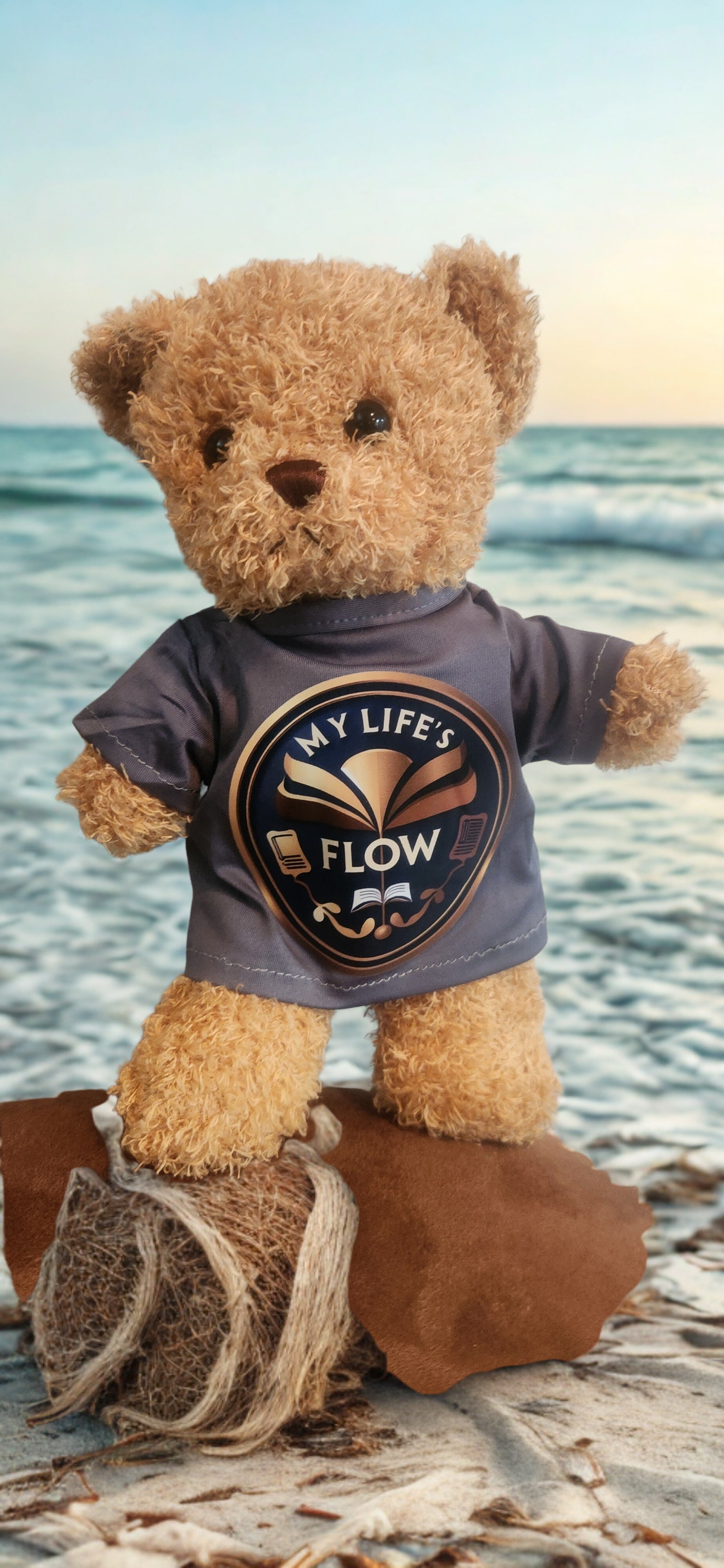 Plush Bears w/My Life's Flow T-Shirt Designs- LIMITED EDITION