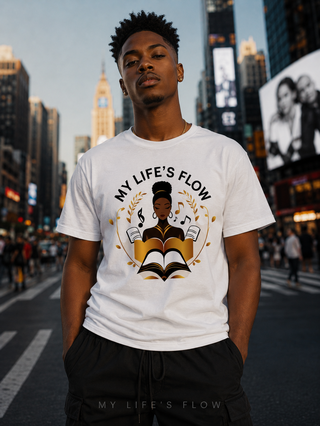 The Poetic Virgo Album Cover Tee