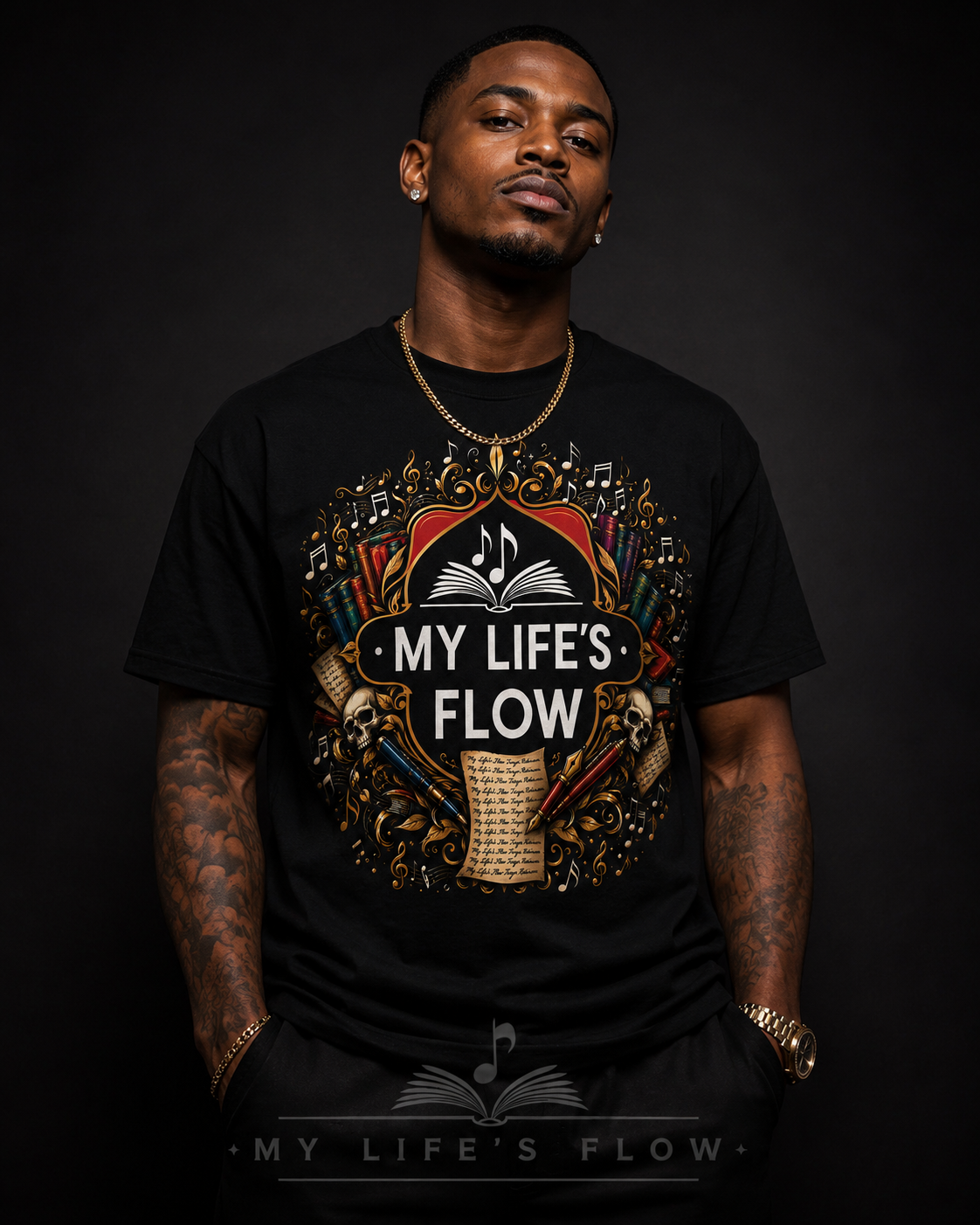 My Life's Flow Logo T-Shirt Flow