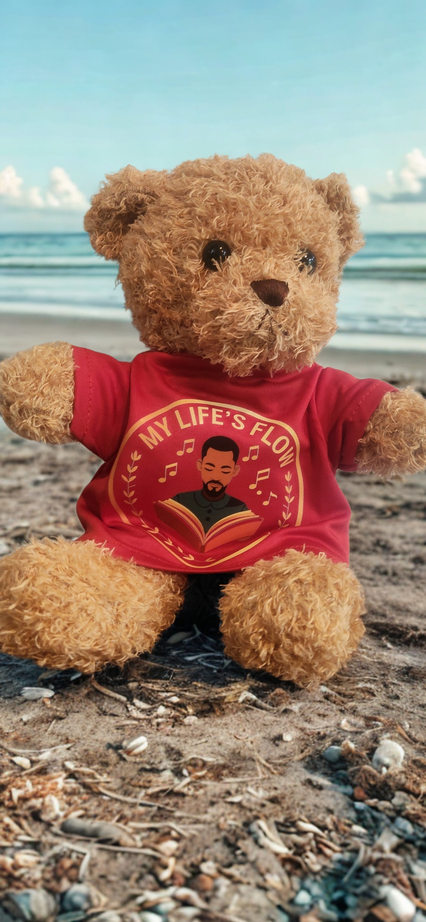 Plush Bears w/My Life's Flow T-Shirt Designs- LIMITED EDITION