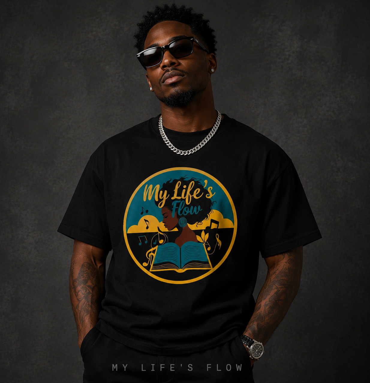 Stories In Flow Album Cover Tee