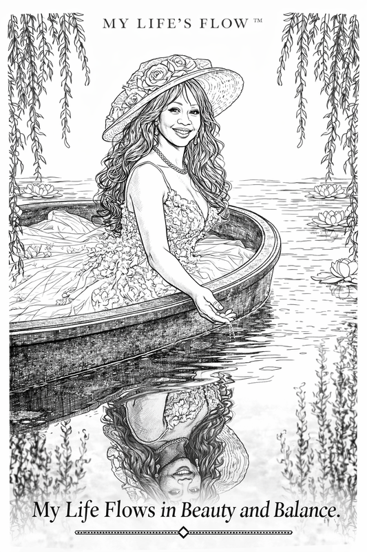 Color With Tee: Adult Coloring Book & Affirmations 🌟💝🌟