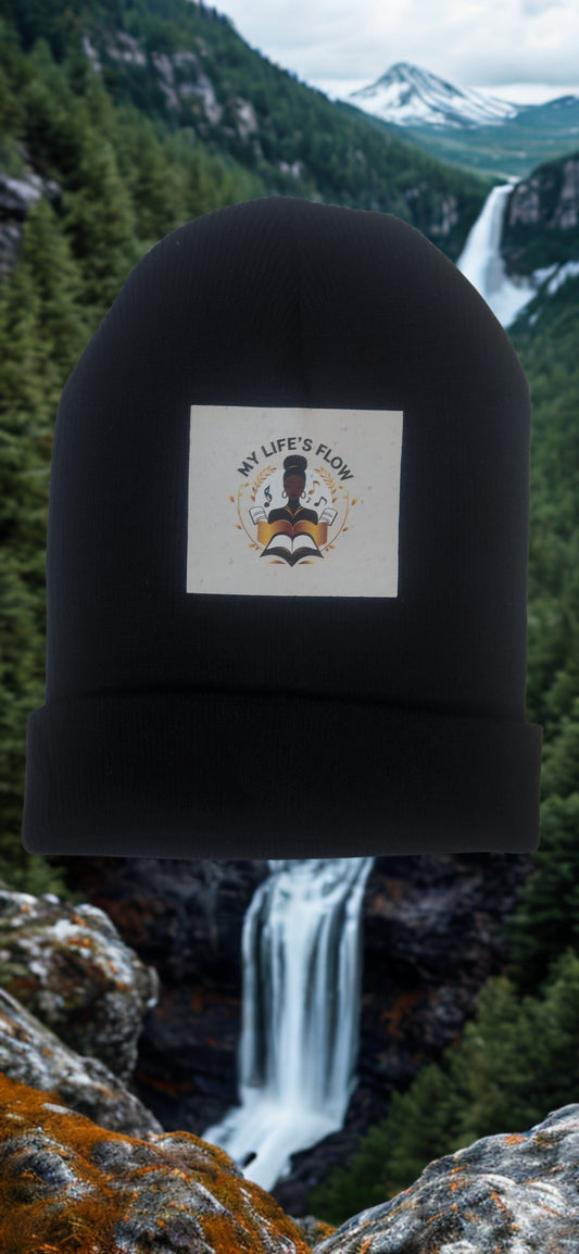 Black Knit Beanie Flow 3