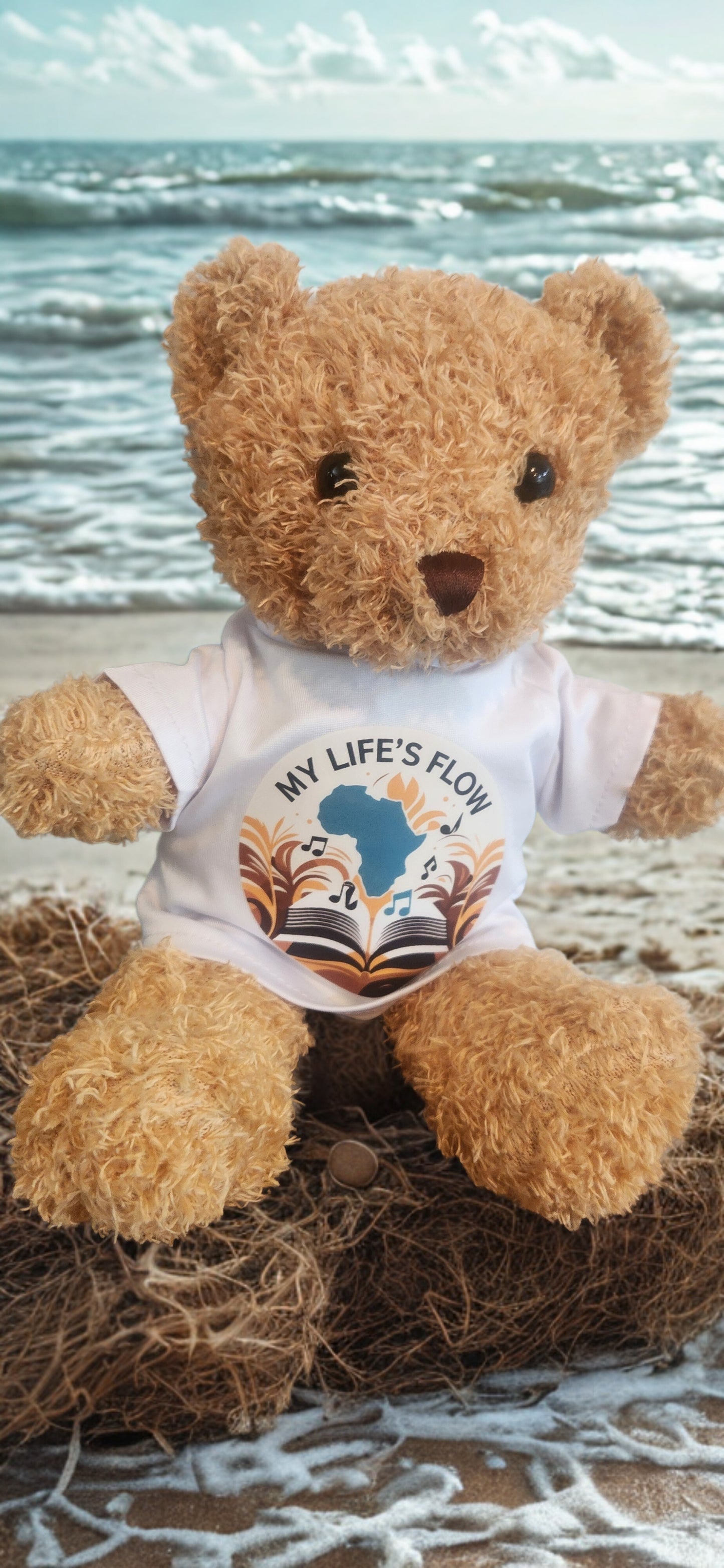 Plush Bears w/My Life's Flow T-Shirt Designs- LIMITED EDITION