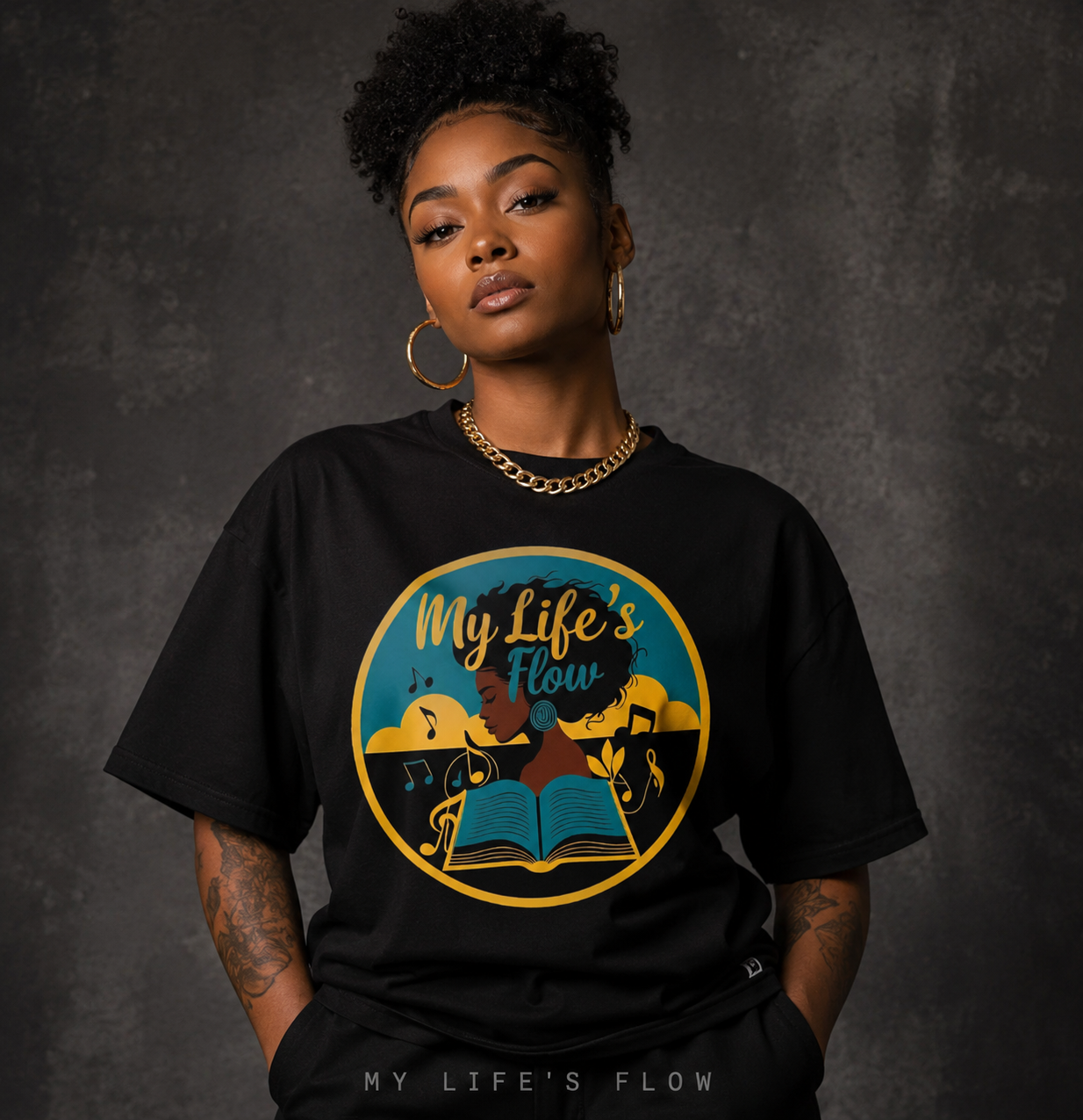 Stories In Flow Album Cover Tee