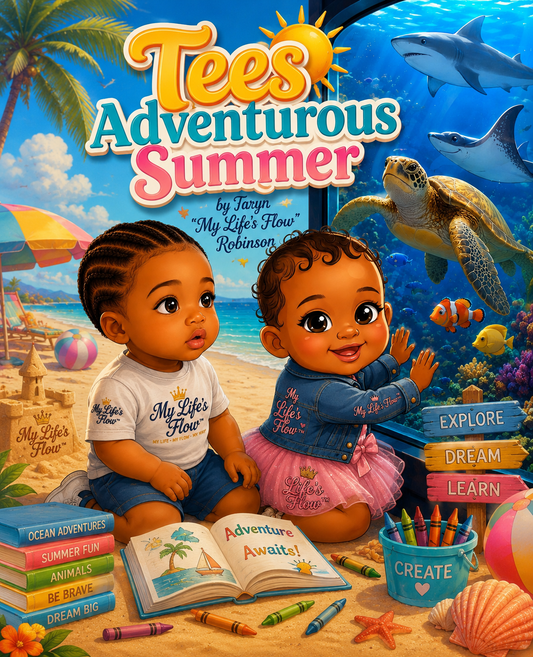🌞Tees Adventurous Summer🌞 Children's Book